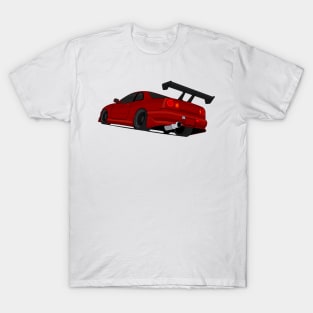 SKYLINE GTR R34 DARK-RED T-Shirt